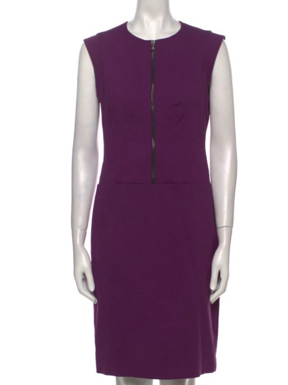 Derek Lam Purple Zip Dress